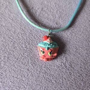 Shopkins Cupcake Necklace
